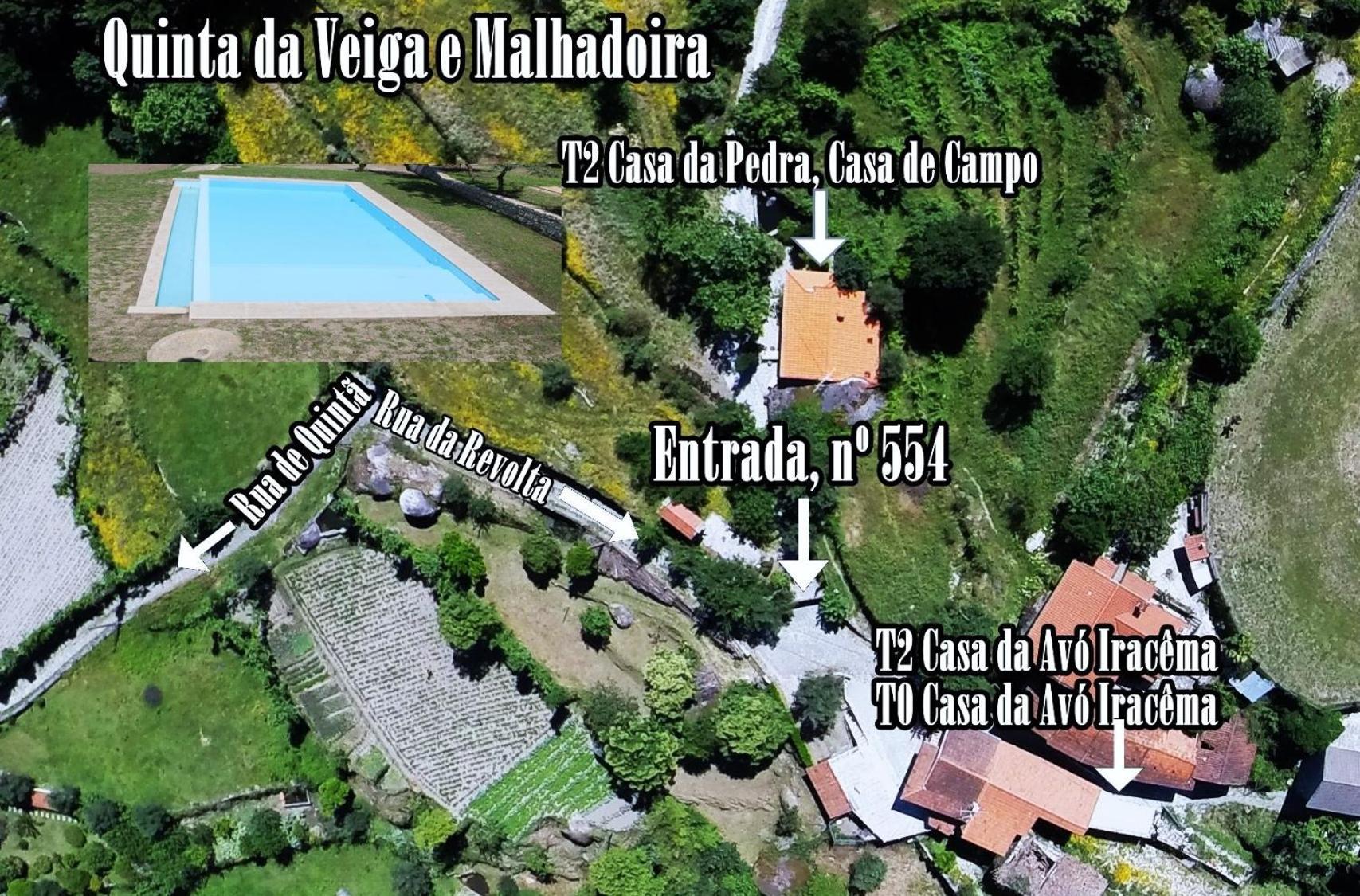 Pensjonat Quinta Da Veiga E Malhadoira Vieira do Minho Zewnętrze zdjęcie